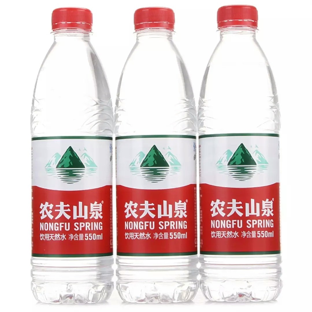 农夫山泉 饮用天然水 550ml*24瓶/箱