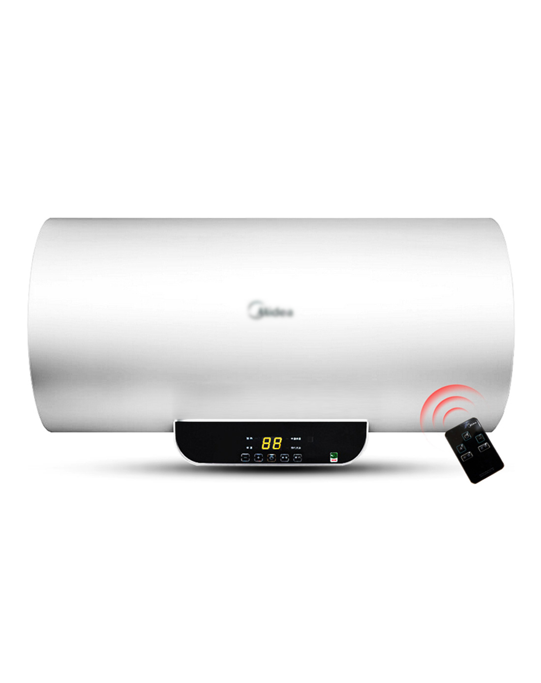 美的f6015wb5y60升电热水器50遥控洗澡淋浴储水式家用