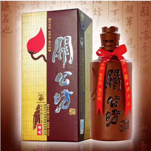 纸关公 关公坊 白酒42度 500ml*6瓶